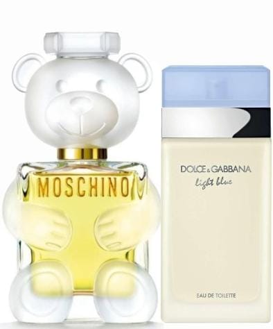 COMBO DUO MOSCHINO TOY 2 LIGHT BLUE