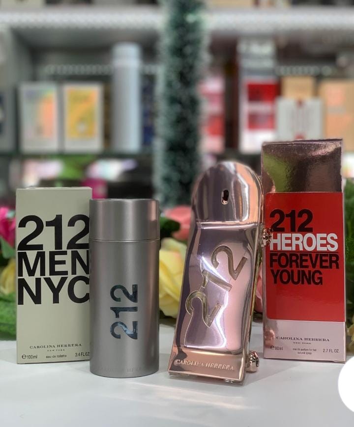 COMBO DUO 212 NYC MEN 212 HEROES FEM